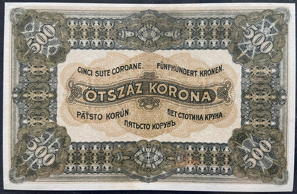 500 korona - 1920 - Javított