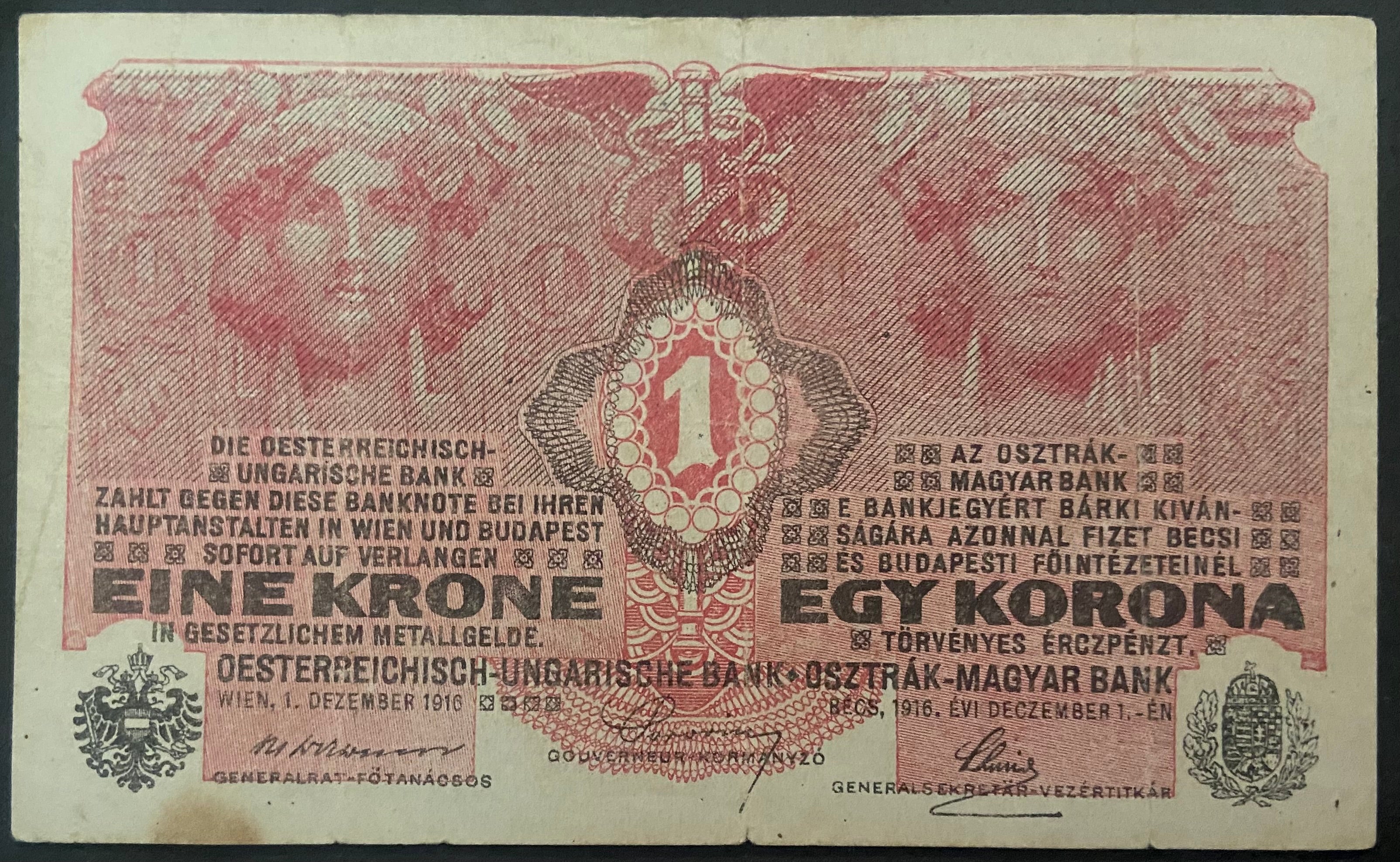 1 Korona –  1916 - 7000+