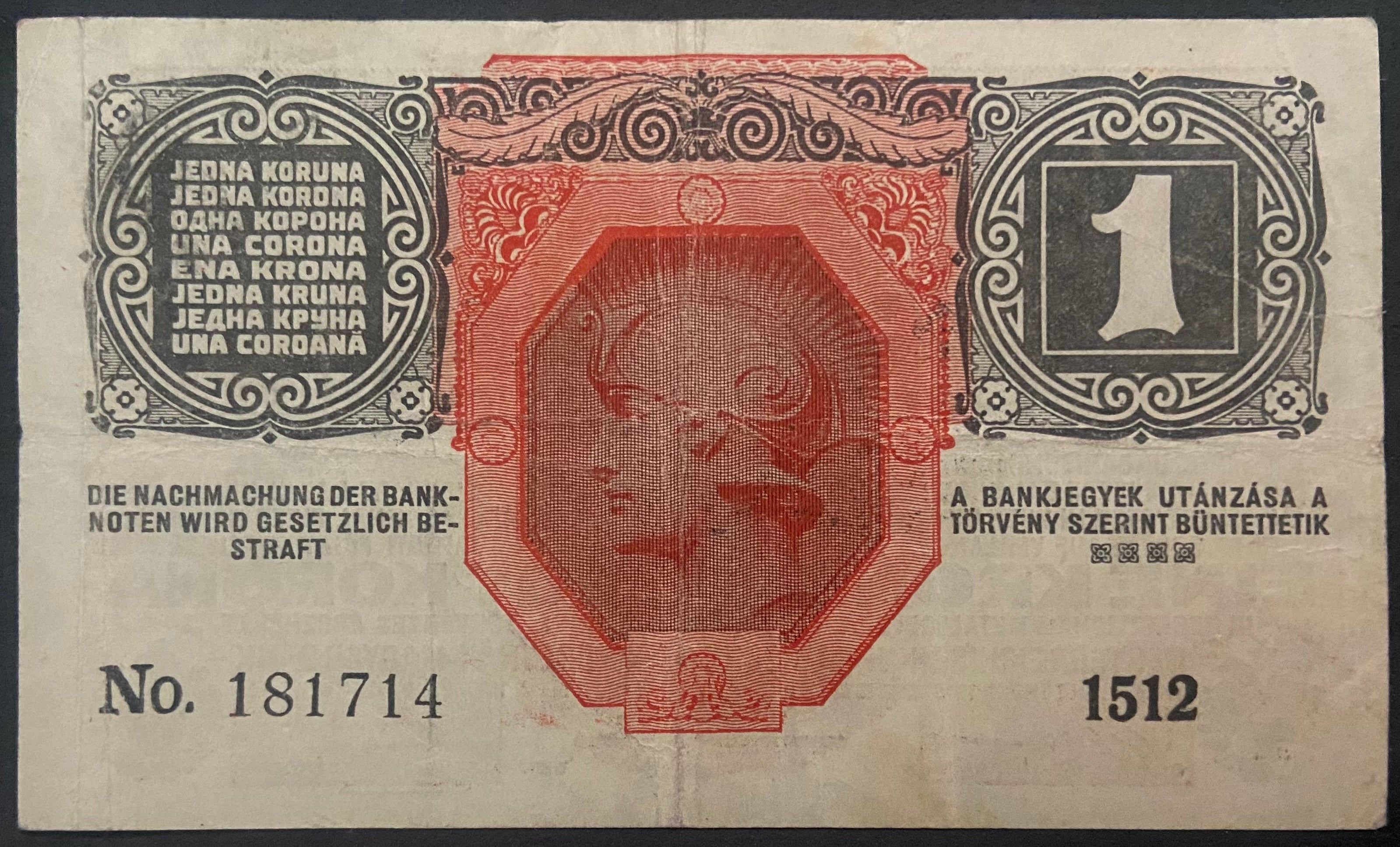 1 Korona – 1916 - DÖ