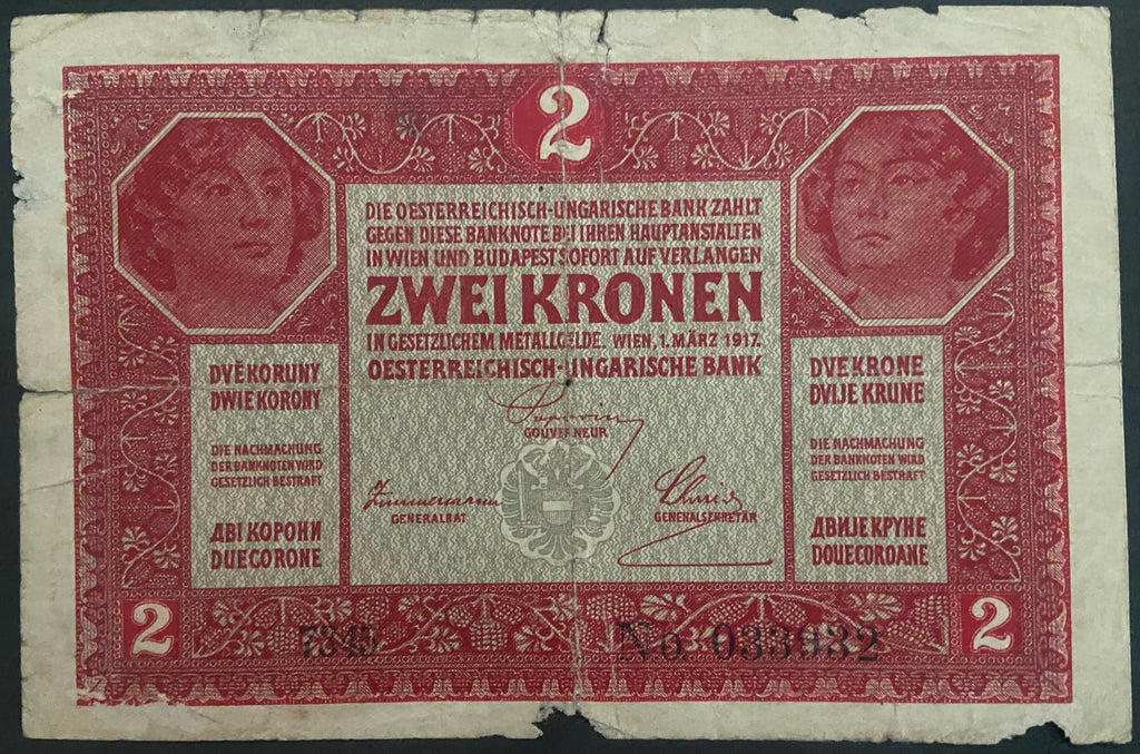 2 korona - 1917 - 7000+