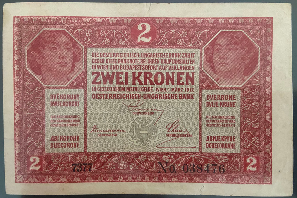 2 korona - 1917 - 7000+