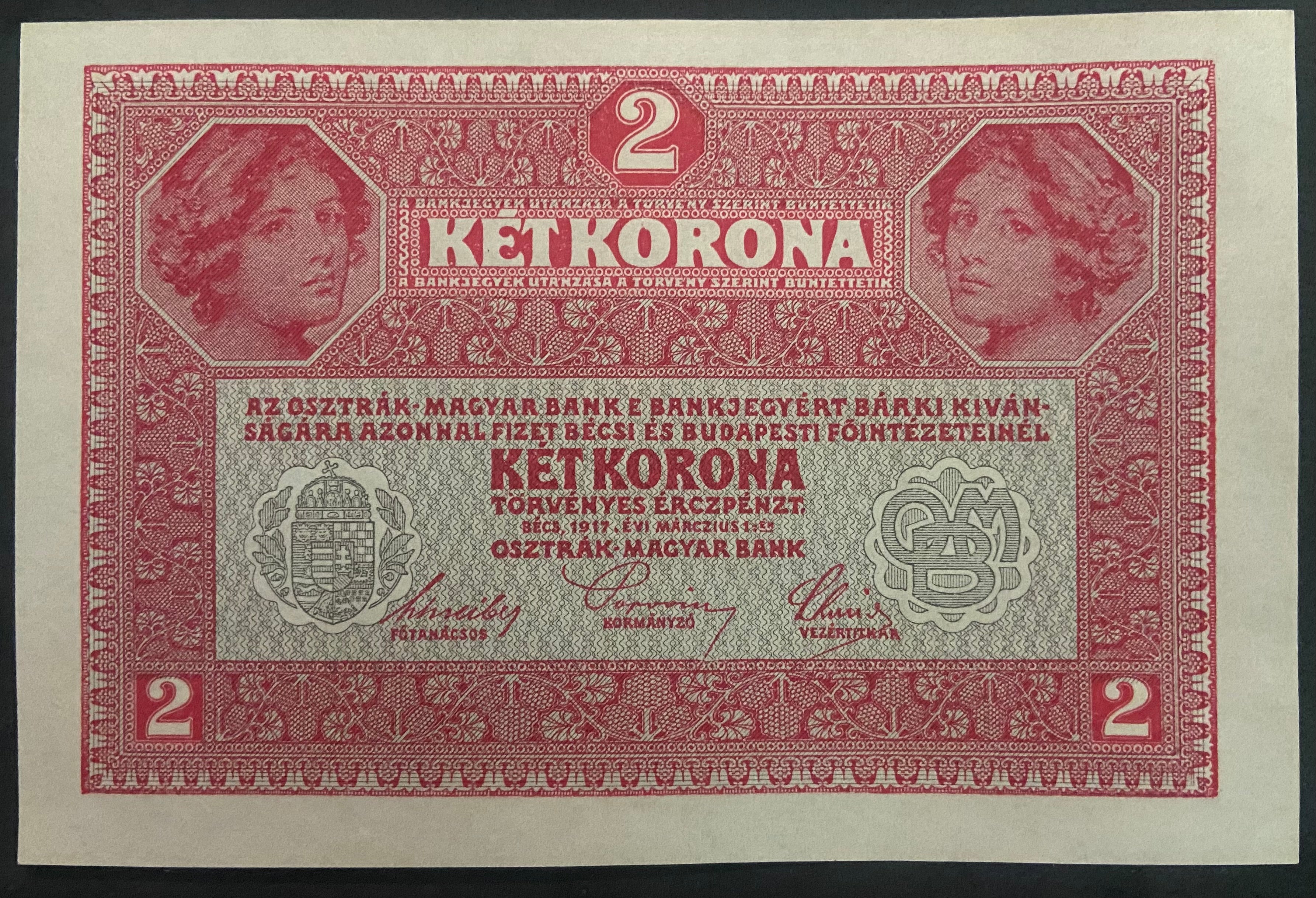 2 korona - 1917