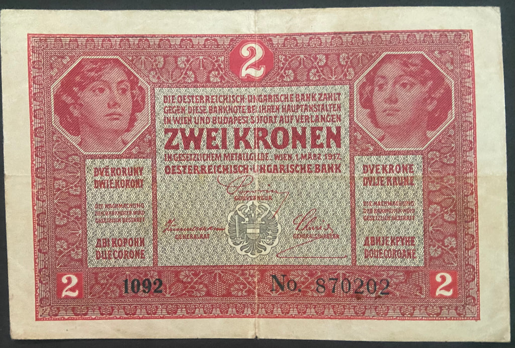 2 korona - 1917