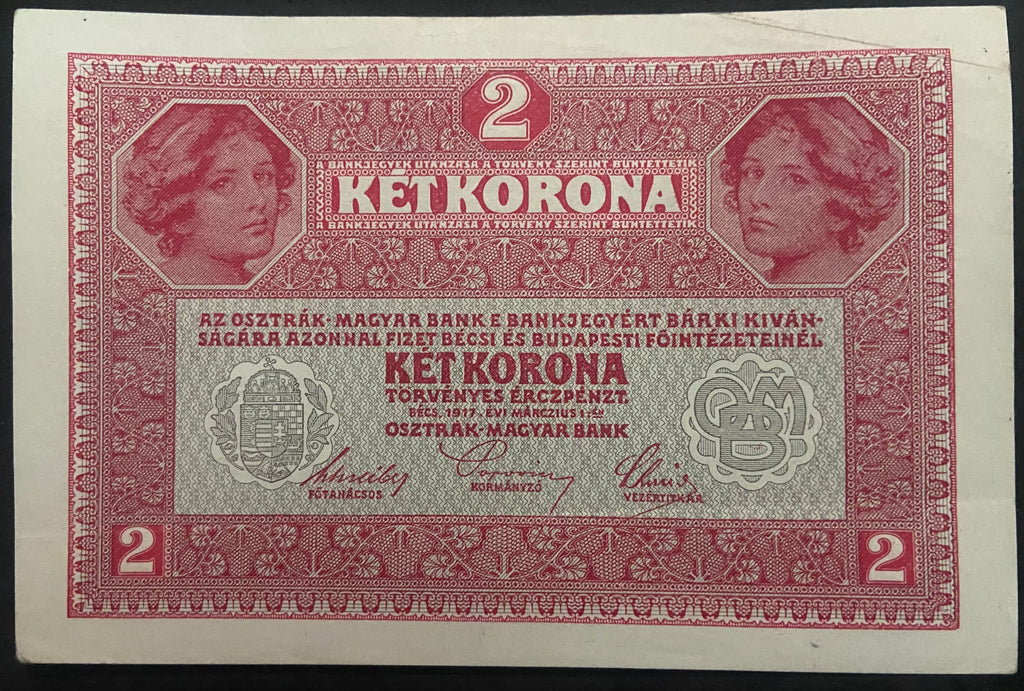 2 korona - 1917 - DÖ
