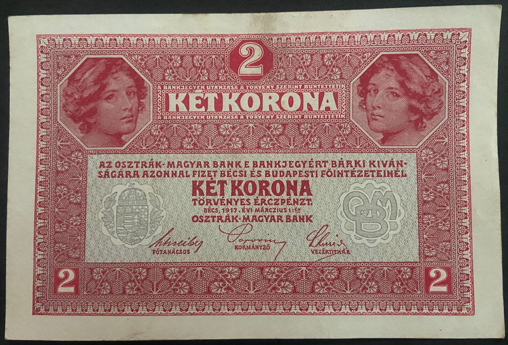 2 korona - 1917 - DÖ