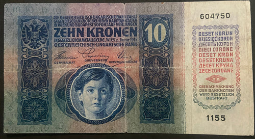 10 korona - 1915