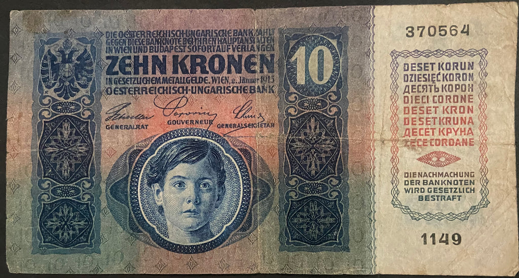 10 korona - 1915