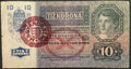 10 korona - 1915 - Magyar felülbélyegzés