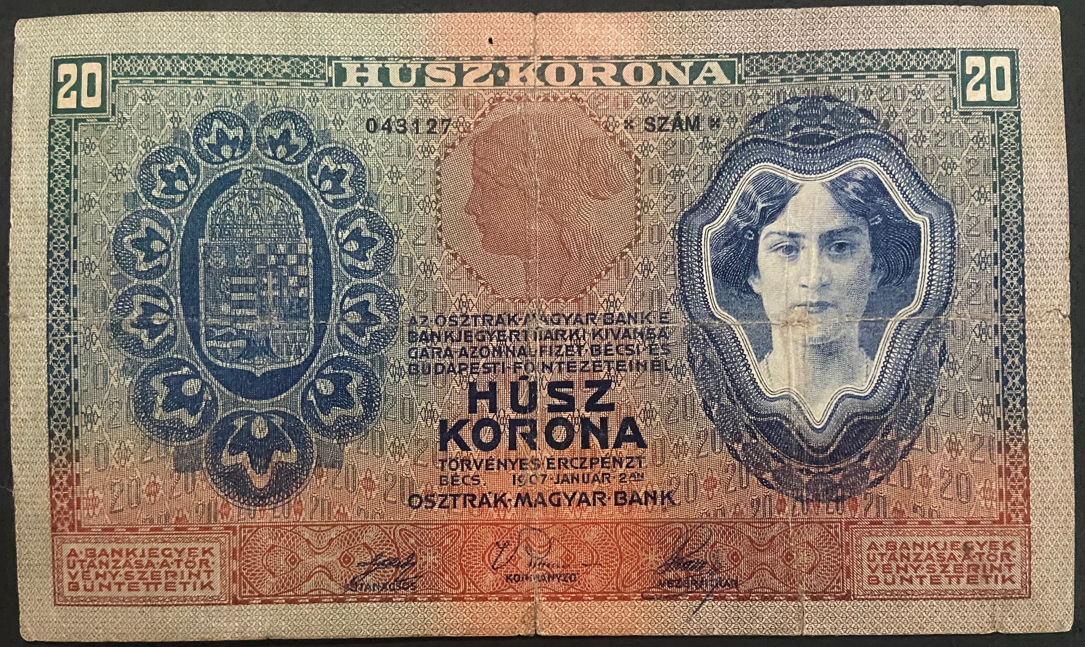 20 korona - 1907