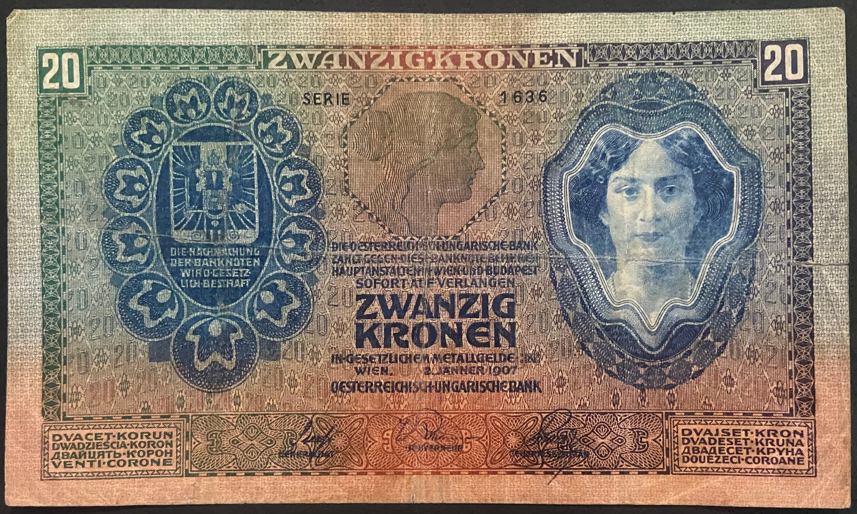 20 korona - 1907