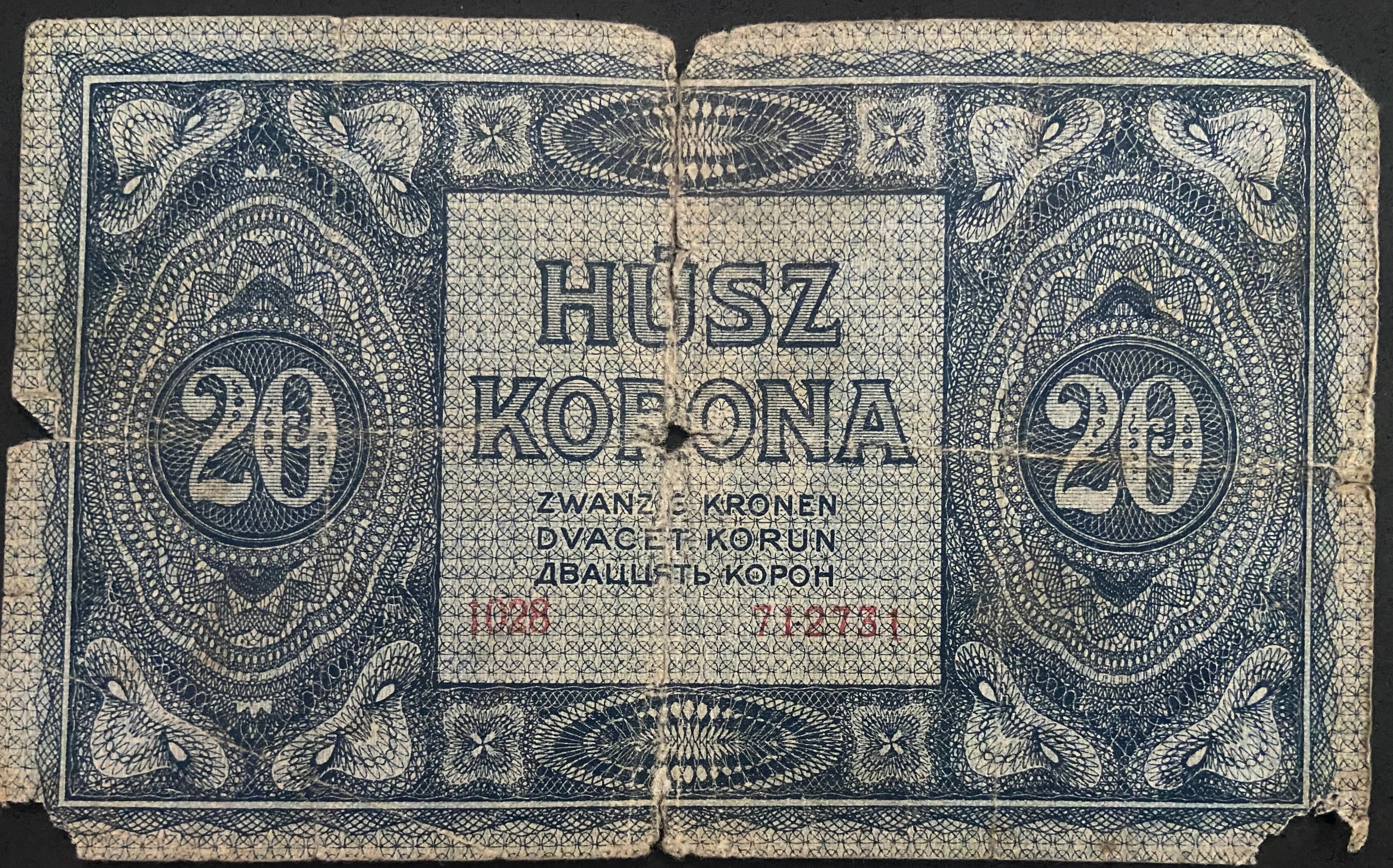 20 korona - 1919 július
