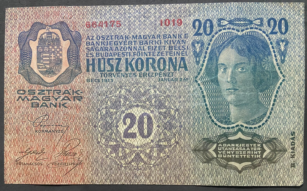 20 korona - 1913 - II. kiadás