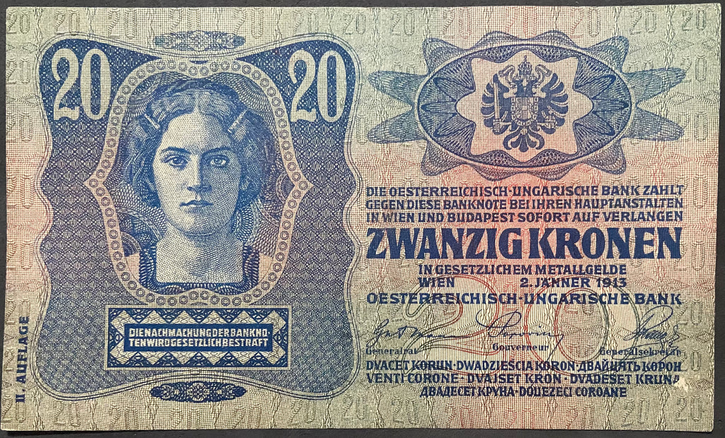 20 korona - 1913 - II. kiadás
