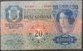 20 korona - 1913 - I. kiadás