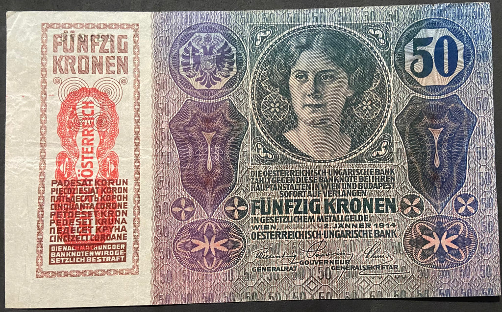 50 korona - 1914 - DÖ