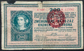 200 korona - 1918 B sorozat - Magyar felülbélyegzés