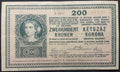 200 korona - 1918