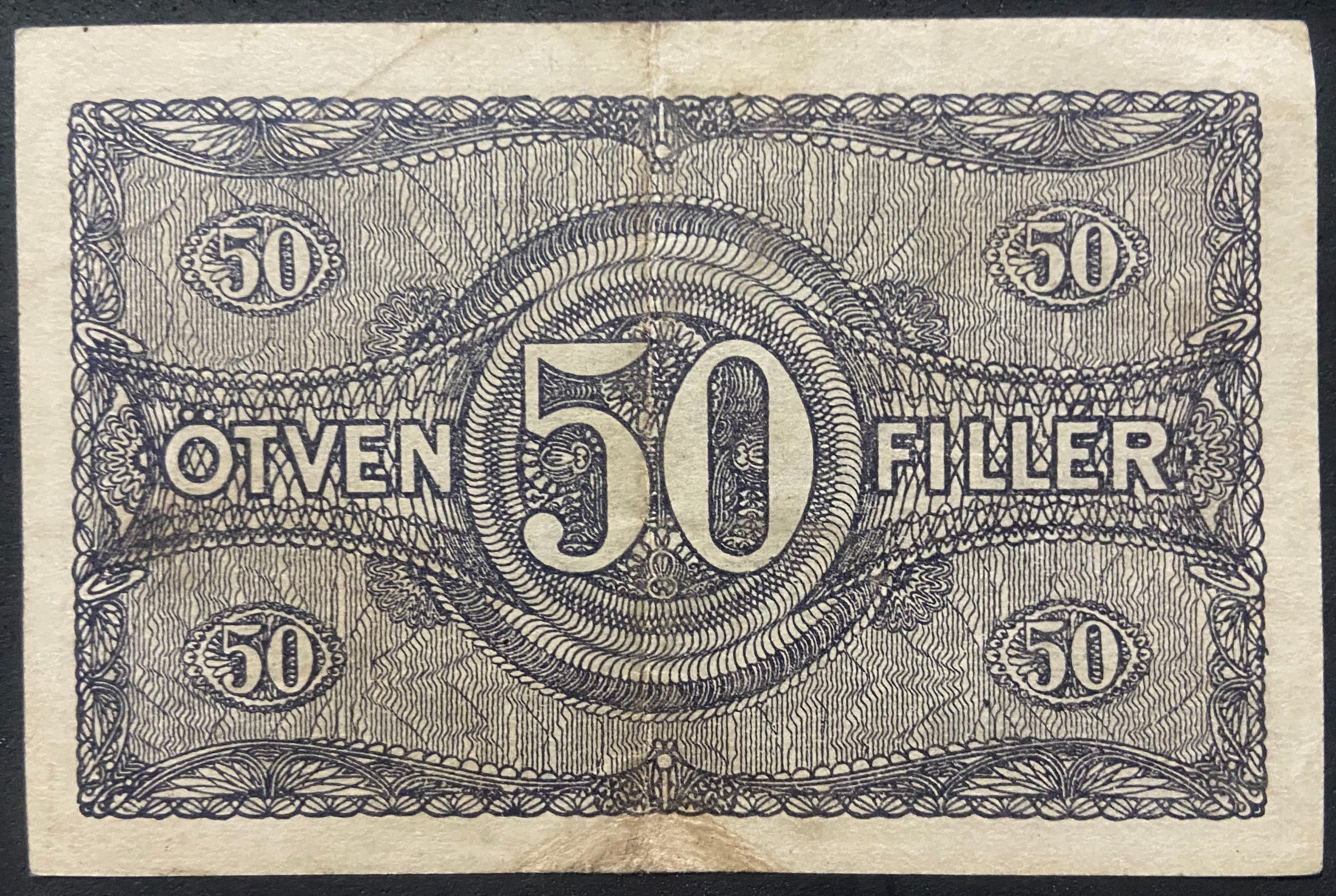 50 fillér - 1920