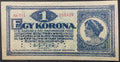 1 korona - 1920 - utólagos MINTA