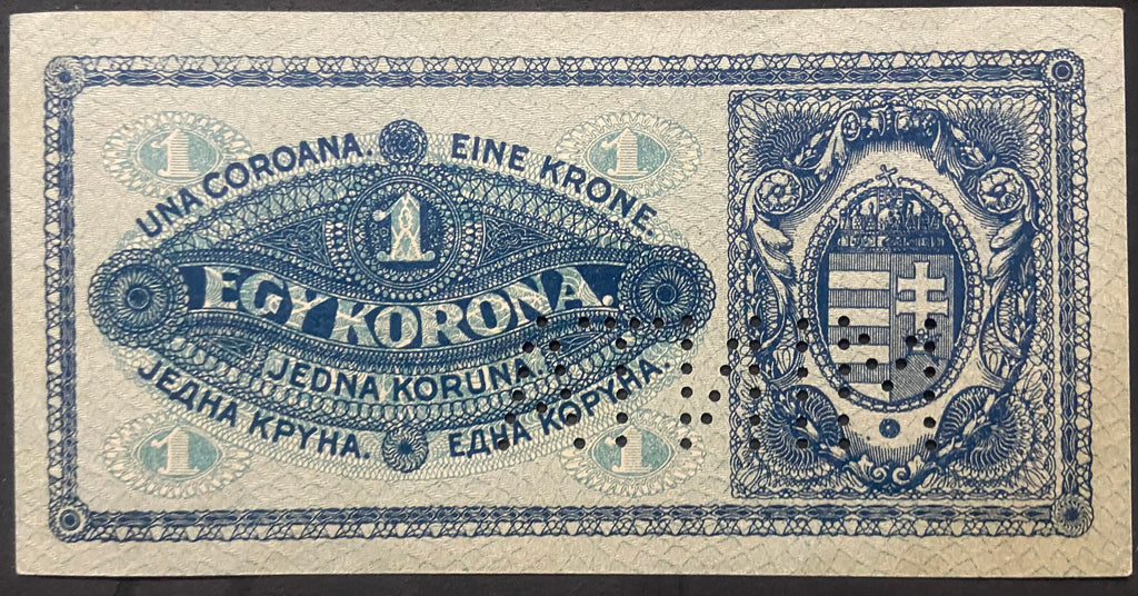 1 korona - 1920 - utólagos MINTA
