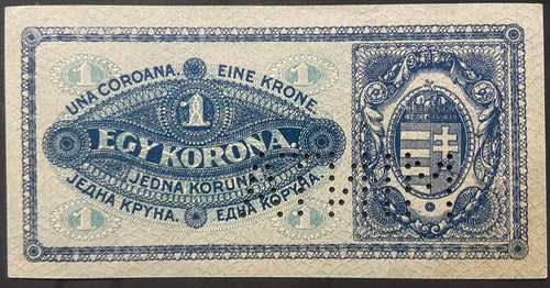 1 korona - 1920 - utólagos MINTA