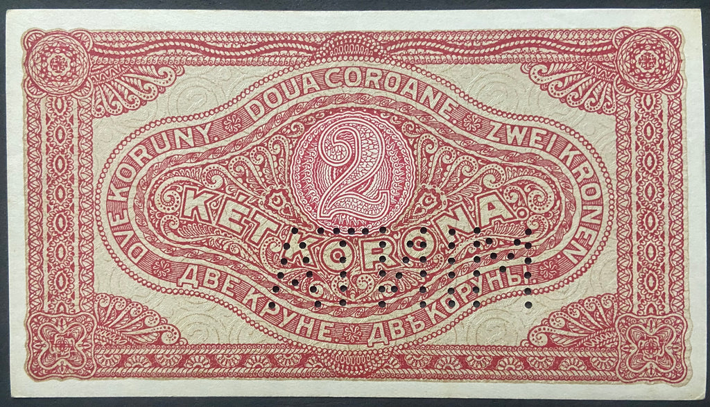2 korona * - 1920 - utólagos MINTA