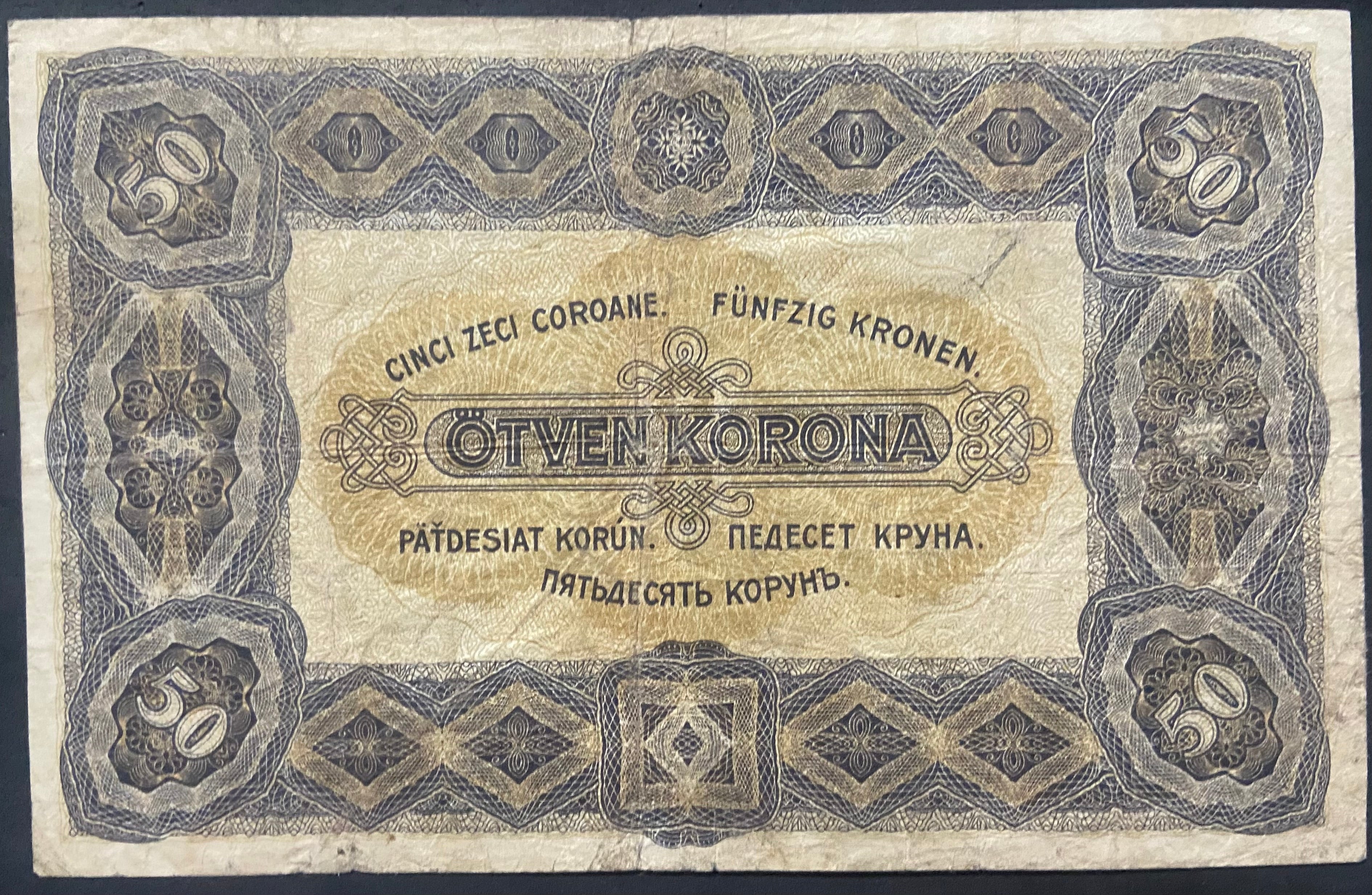 50 korona - 1920