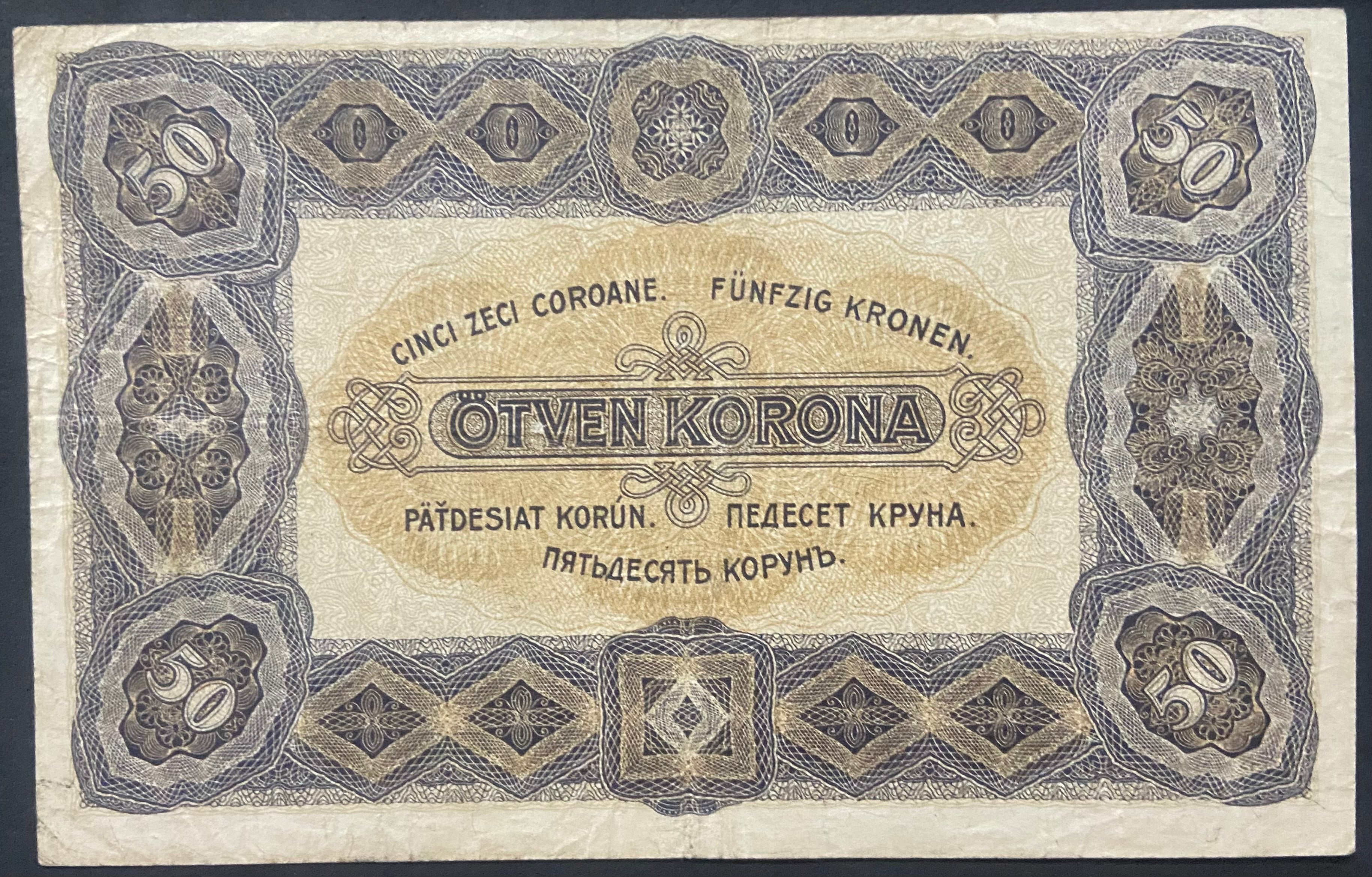 50 korona - 1920