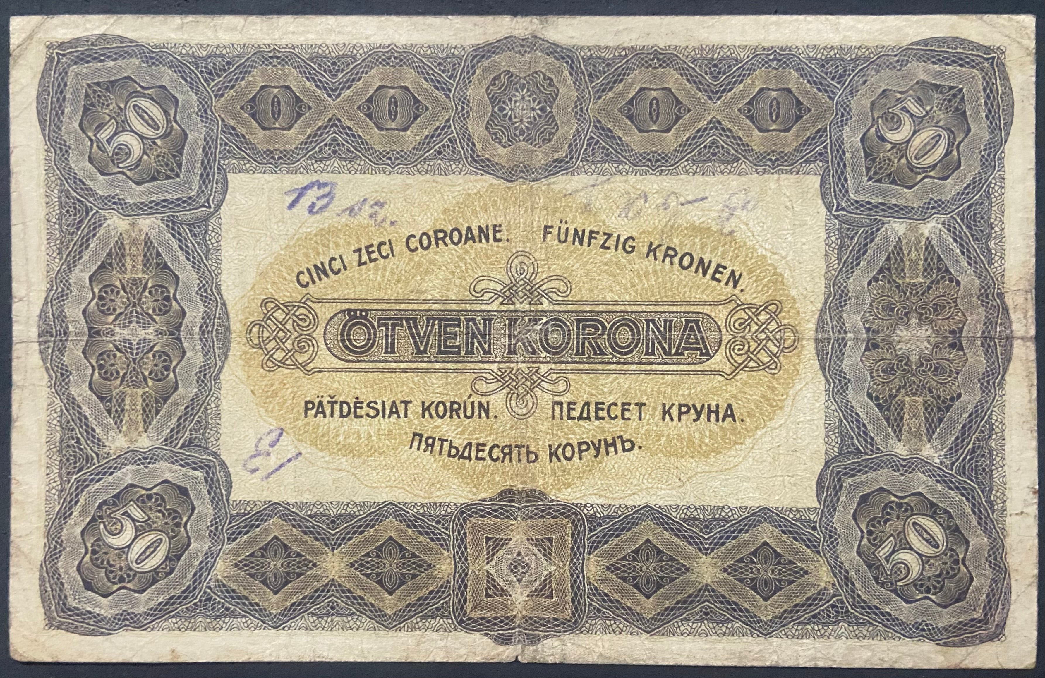 50 korona 1920