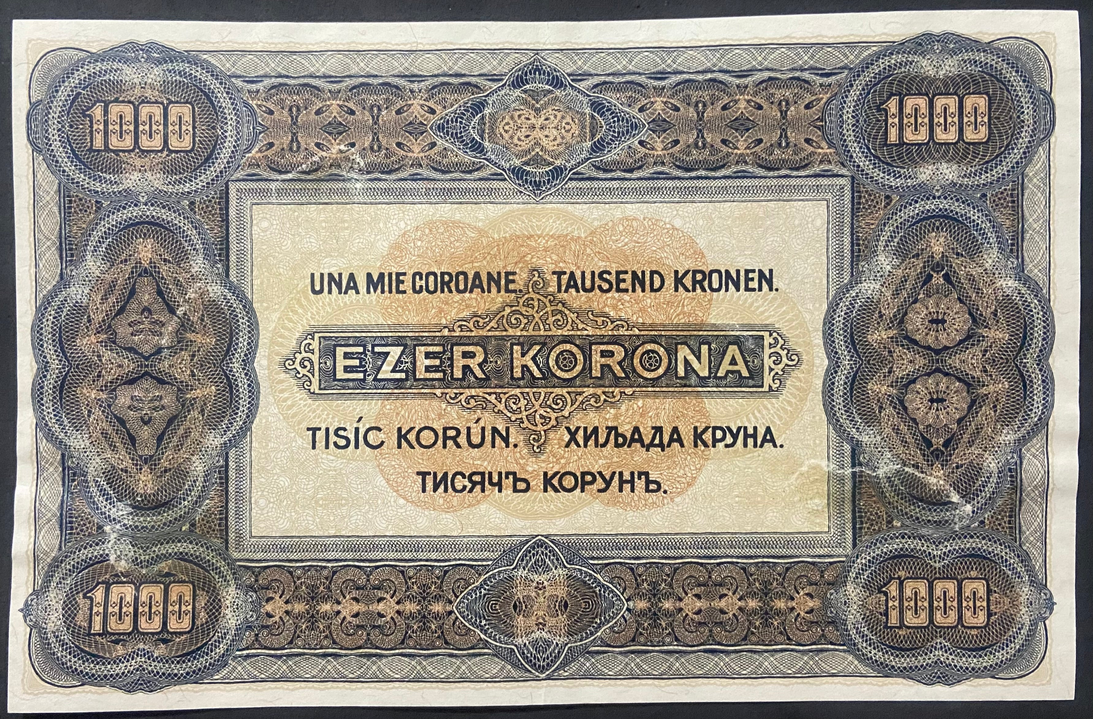 1000 korona - 1920