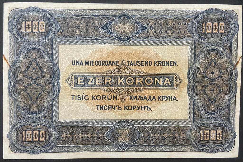 1000 korona - 1920