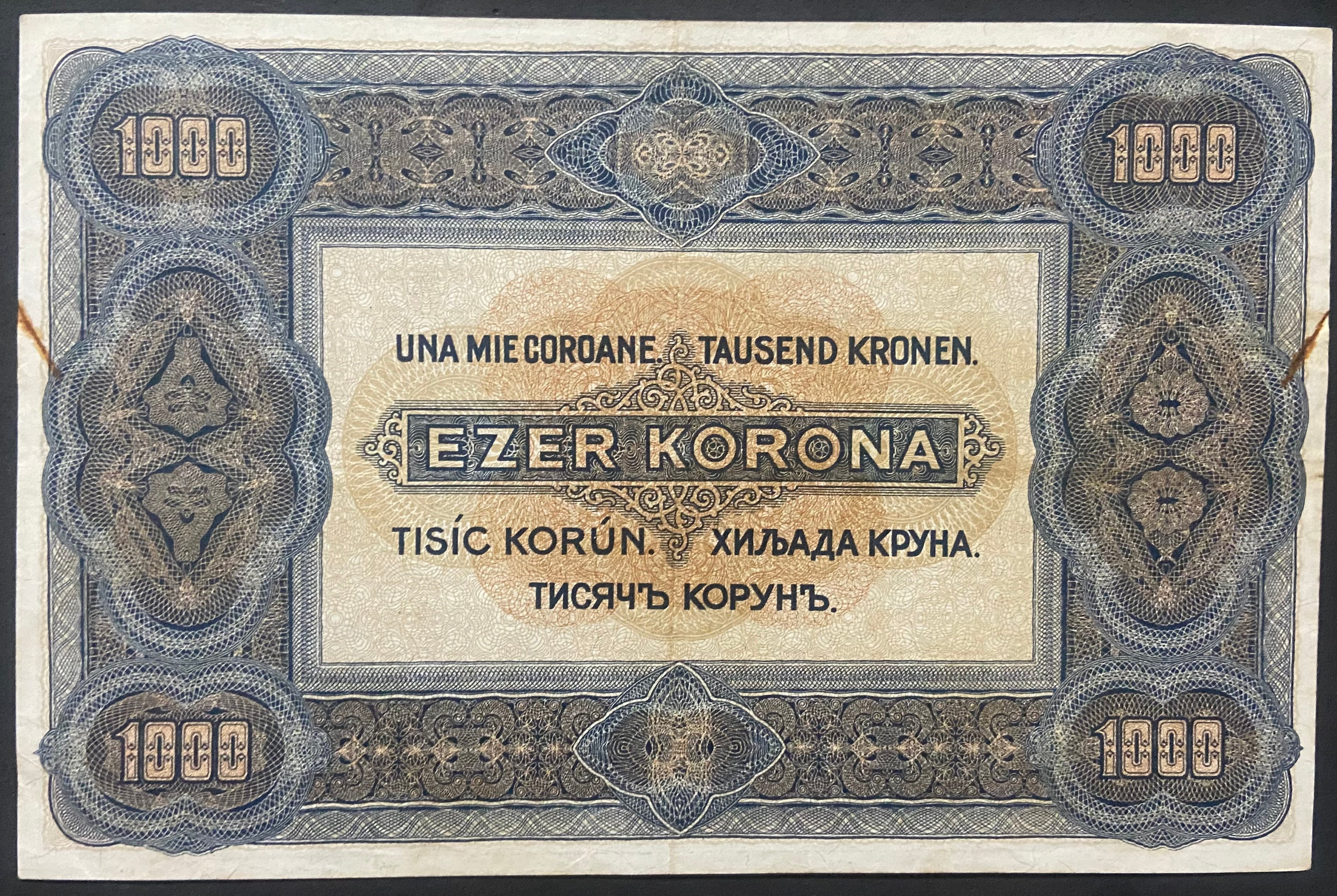 1000 korona - 1920