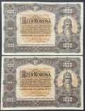 1000 korona - 1920 – Sorszámközeli