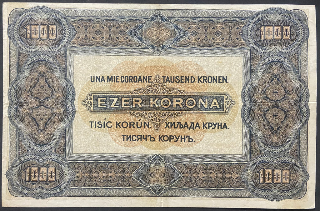 1000 korona - 1920